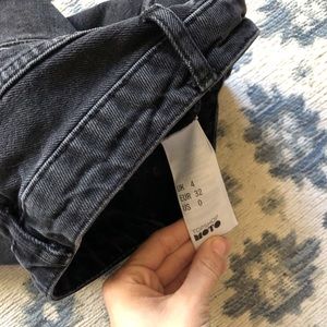Topshop Shorts - TOPSHOP HIGH WAISTED DISTRESSED BLACK SHORTS Topshop Shorts - TOPSHOP HIGH WAISTED DISTRESSED BLACK SHORTS